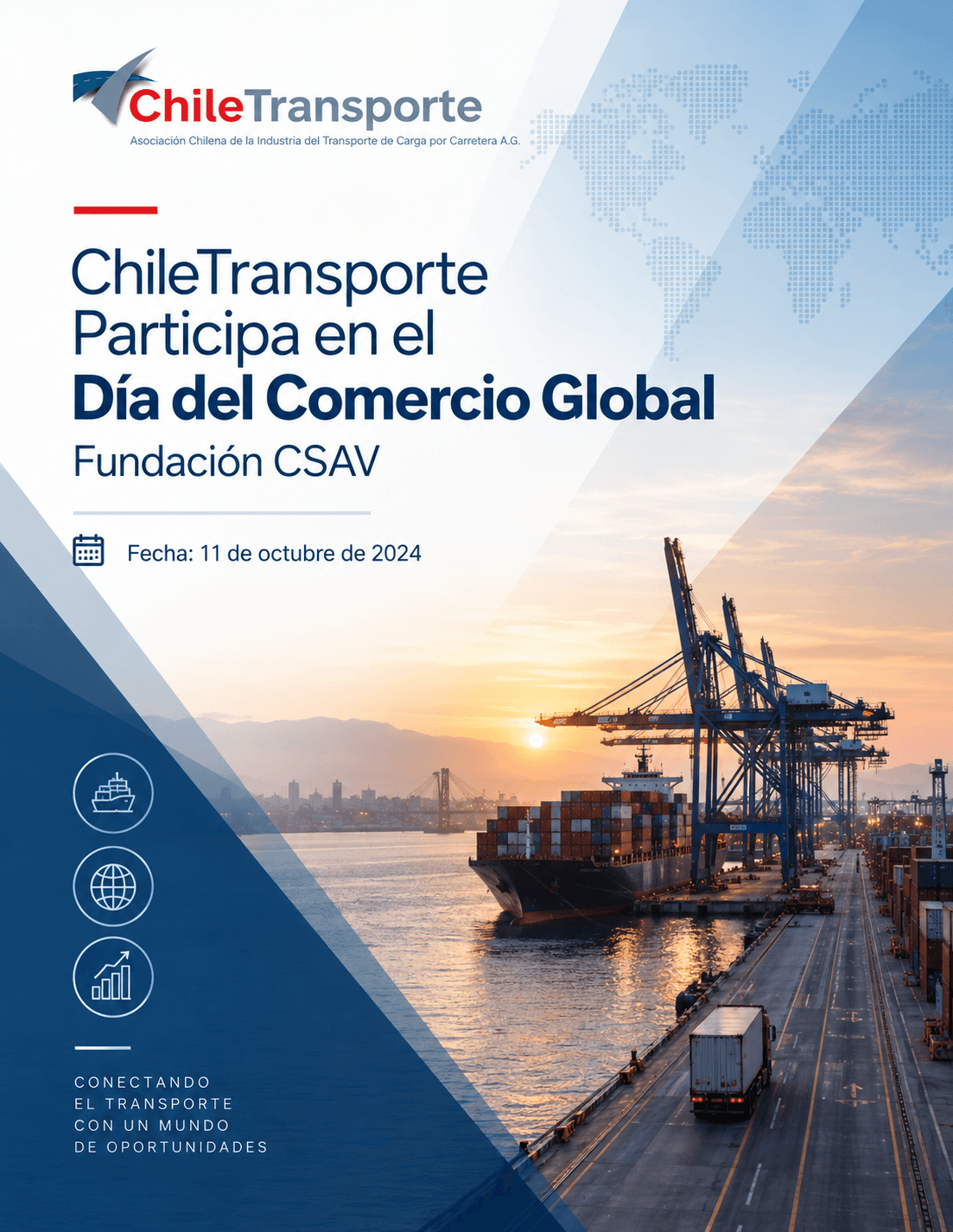 ChileTransporte Asiste al Día del Comercio Global