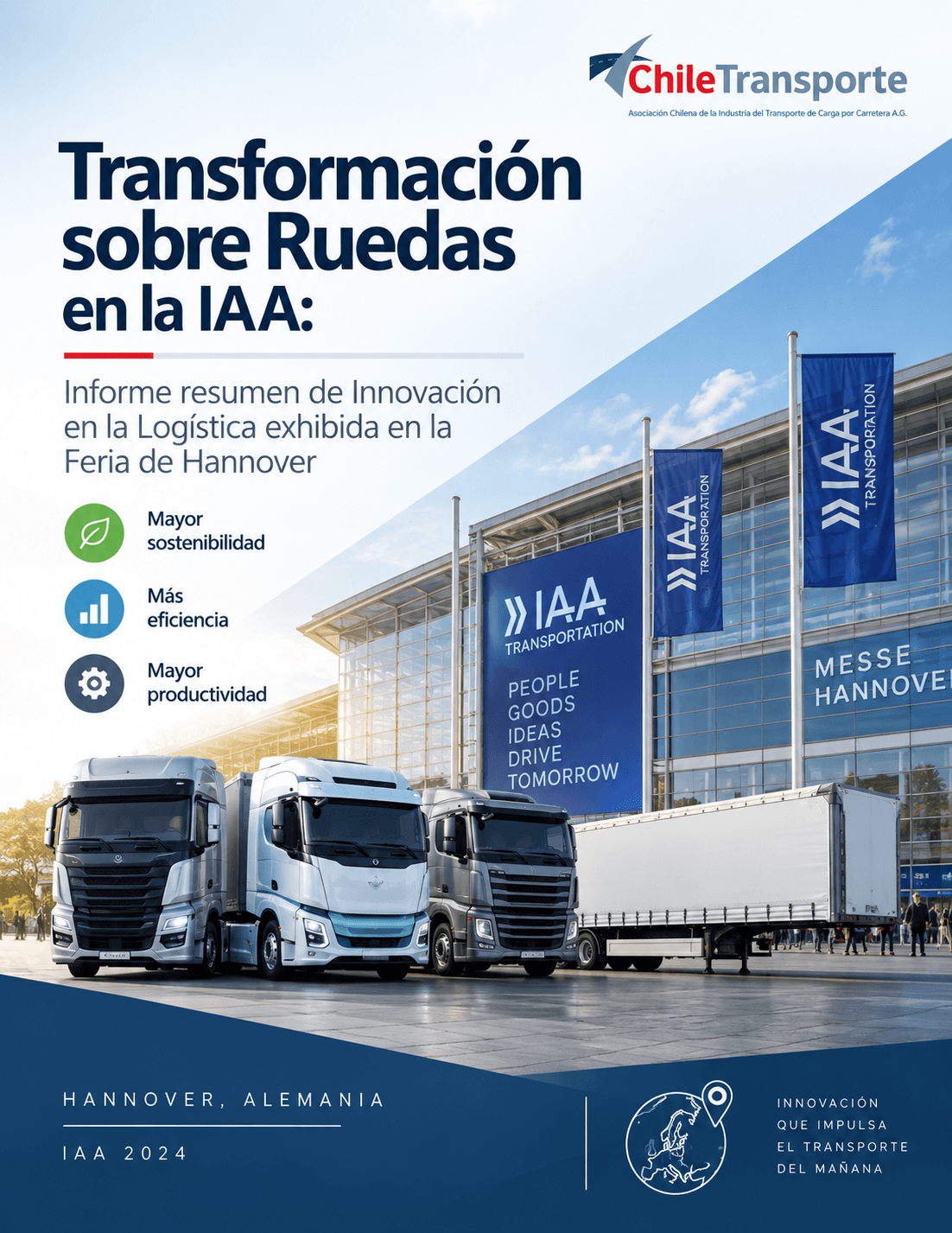 Transformación sobre Ruedas en la IAA: Informe resumen de Innovación en la Logística exhibida en la Feria de Hannover