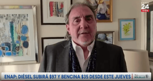 Raúl Clavero aborda el impacto del alza del diésel en el transporte de carga